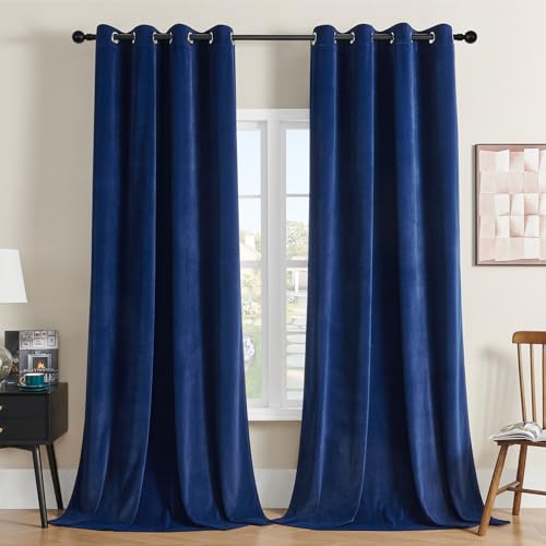 Cortinas de lujo Joydeco con acabado opaco sofisticado para ventanas elegantes 2