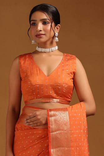Image of Soch Womens Art Silk Zari Woven Saree