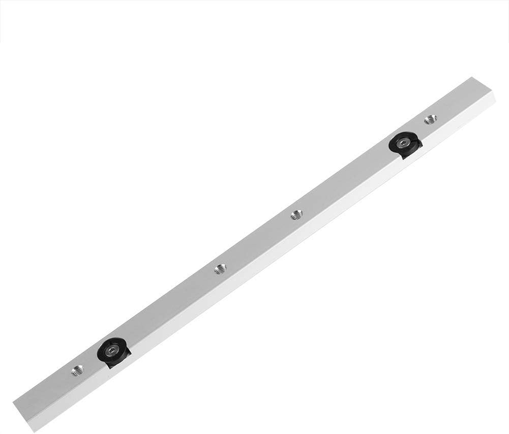 Miter Bar, Aluminium Alloy Miter Rod Miter Bar Slider Table Saw Rod Woodworking Tool In Use for Jigs Fixtures Sleds Router Tables (300mm / 11.81inch)