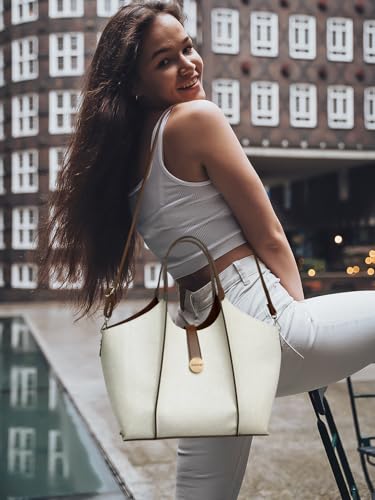 Image of EXOTIC Metropolitan Elegance Signature Canvas Tote top Handle Handbag | For Office | For Work | Laptop Bag | Gift Bag