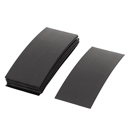 Sourcingmap® 30 pezzi 72mm x 18.5mm PVC Manicotti