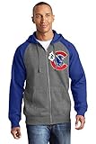 Monond Thats Cub Flying a W Fullzip Hoodie (Small) Grey/Blue