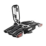 Thule Easyfold Xt F Gancio Traino Portabici Per Fix4bike Aluminum/black, 3 bikes