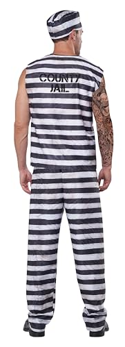 Disfraz de prisionero de amor cómodo con gorro incluido para Carnaval 3
