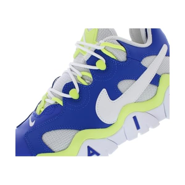 Nike Air Barrage Low Big Kids' Shoes (FN6972-480, Game Royal/Light Lemon Twist/Photon Dust/White) - Image 3
