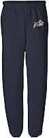 Vista 47 de Official Collegiate NCAA Jogger Sweatpants Unisex for Men & Women Primary Logo School Color Collection