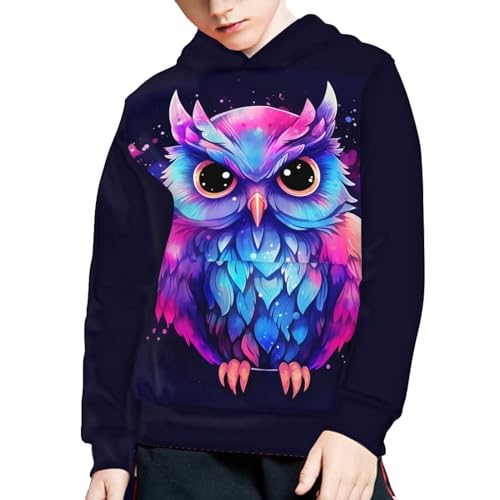 Upetstory Cute Kids Hoodies Novelty Hoody Sweatshirts Pullover Tops with Pockets S-XL4