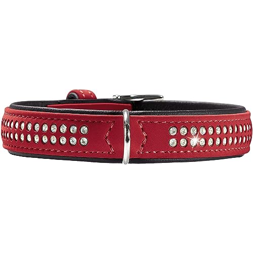 HUNTER Hundehalsband WALLGAU - Premium Leder, Made In Germany