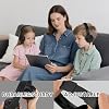 Auriculares al por Mayor para Aula 24 Pack, Mayorista Escolares On Ear Duraderos con Cable para Estudiantes, Niños, Niñas, Adolescentes y Adultos (LS450, 24 Negro) 6