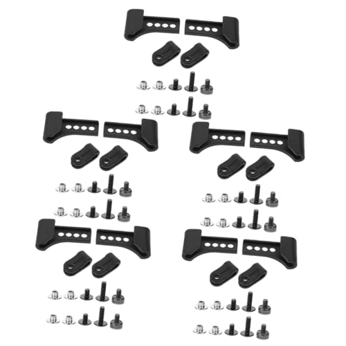 BESPORTBLE 5 Pairs High-Strength Baseball Visor Clamps Helmet Goggle Fastener Performance