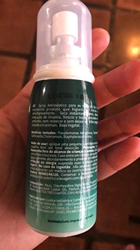 GY Spray Antisséptico para Mãos 60ml Sem Álcool da Aya Tech