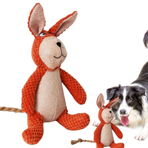 Interaktives Hundespielzeug – gefüllter Plüsch, langlebiges Kau-Design, weicher, sicherer Stoff, hält Haustiere beschäftigt, leicht zu waschen, für Zuhause, Ausflüge, Tiergeschäft, Camping