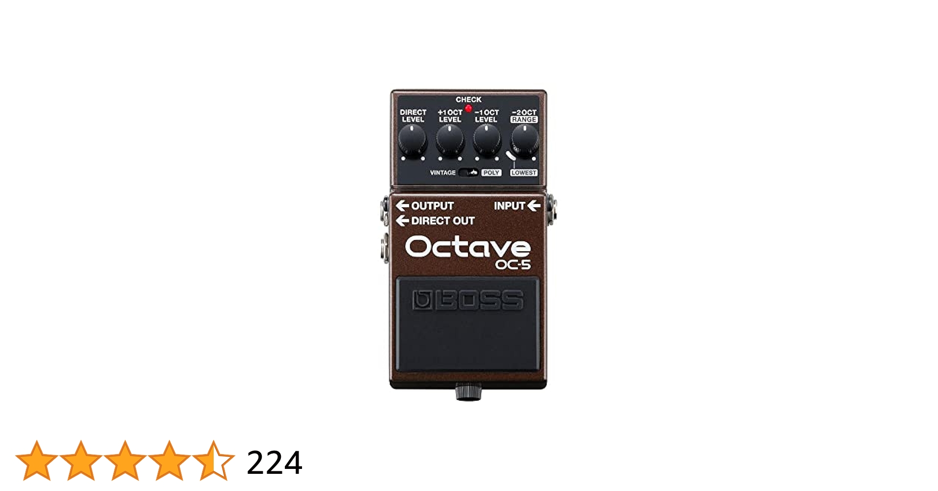 BOSS OC-5 オクターブエフェクター 元箱付き BOSS OC-5 オクターブエフェクター 元箱付き BOSS - OC-5 | Octave