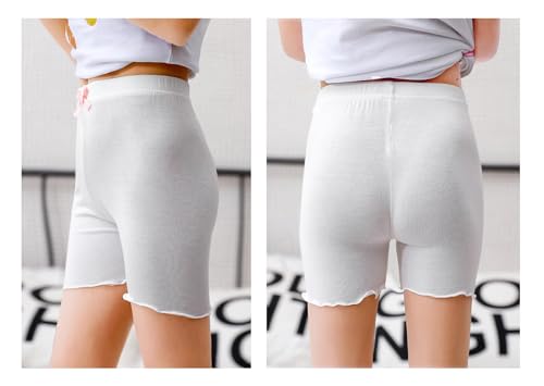 CHUNG Toddler Little Big Girls Dance Bike Play Shorts Under Dress Skirt School Uniform Underpants 4 Pack 2-9Y4