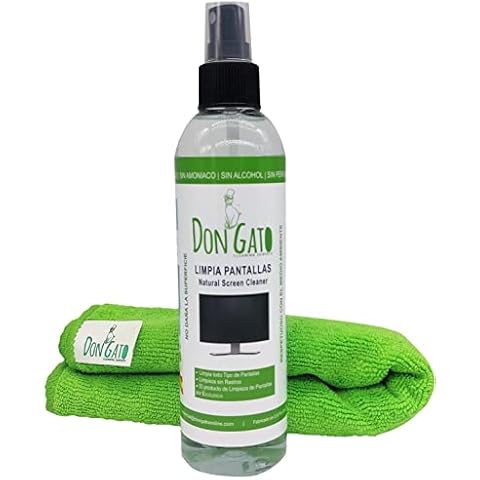 Don Gato - Limpia Pantallas + Paño Microfibras (250ml) Cover