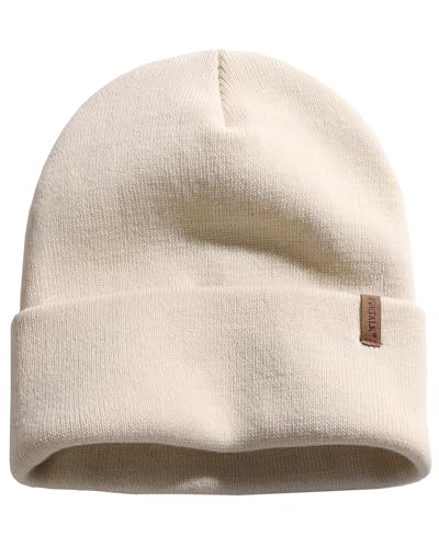 FURTALK Beanie for Men Women Cuffed Thick Knitted Unisex Winter