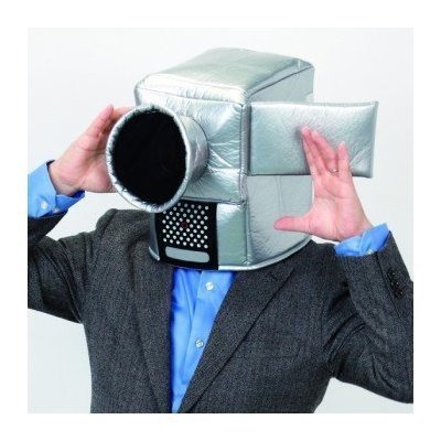 Plantilla Accesorios para el Traje fotoegrafo Mascara