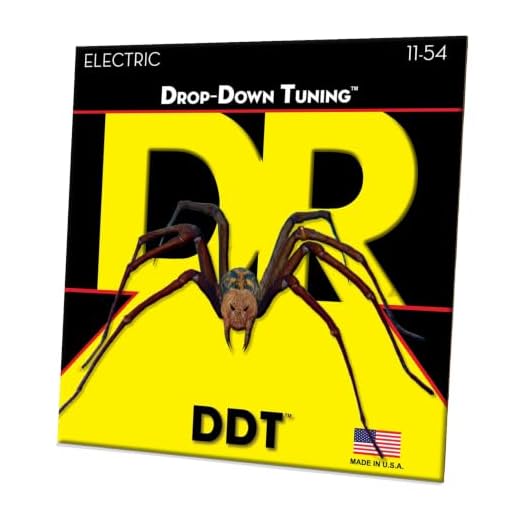 DR Strings DDT-11 Drop-Down Tuning Nickel Plated Steel Extra Heavy Electric Guitar Strings