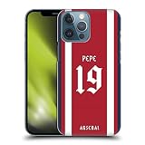 Head Case Designs Officially Licensed Arsenal FC Nicolas Pépé 2021/22 Players Home Kit Hard Back Case Compatible with Apple iPhone 13 Pro Max