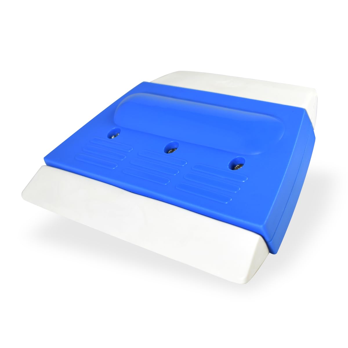 iota Double Edge Rubber & Plastic Squeegee - Car Window Tinting Film Fitting Tool, Decal Wrap Applicator, Vinyl Install, and Glass Cleaning Scraper (Made in India)