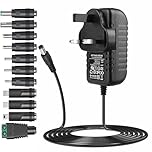 5V 3A Power Supply ac adapter with 11 interchangeable DC Plugs AC230V to DC5V 3Amps 2.5A 2A 1.5A 1A power adapter 5 volt ac dc adapter charger for Camera Baby Monitor Graco Swing TV box