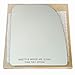 Mirror Glass and ADHESIVE | 99 - 07 Ford F250 F350 F450 Pickup / 02 - 12 E250 E350 Van / 00 - 05 Excursion SUV Passenger Right Side Replacement - FITS UPPER TOWING CONVEX MIRROR ONLY