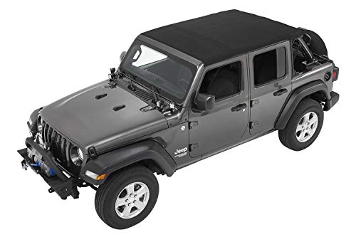 Bestop 5686335 Trektop Soft Top for 4-Door Jeep Wrangler JL in Black Diamond by Bestop - Image 2