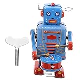 Nota: i giocattoli di appartengono a , giocattoli, fatti a mano, possono avere piccolissimi graffi, giocattoli a carica a orologeria, robot riciclato a carica
