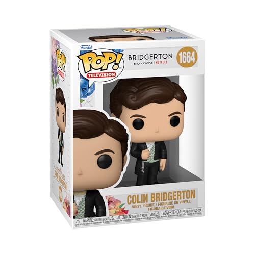 Funko POP! TV: Bridgerton - Colin Bridgerton - Figuras Miniaturas Coleccionables Para Exhibición - Idea De Regalo - Mercancía Oficial - Juguetes Para Niños Y Adultos - Fans De TV