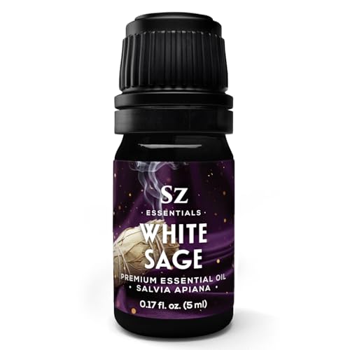 Aceite esencial de Salvia Blanca 100% puro 5mL miniatura 1