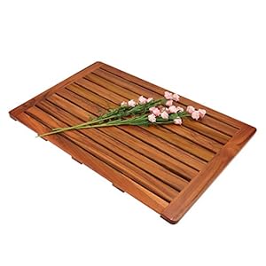 Utoplike Teak Holz Badewannenmatte