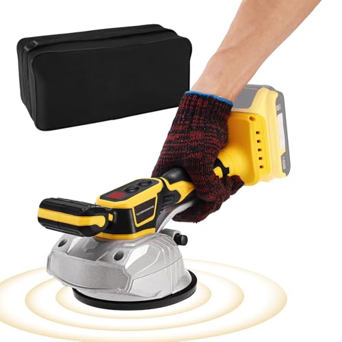 Tile Vibration Tool for De-walt 20V Max Battery, Labfintom Vibration Leveling Machine with 8...