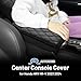 Autorder Center Console Cover for 2023-2025 2026 Honda HRV HR-V Accessories Armrest Cushion Cover Nappa Leather Middle Console Covers HRV Console Cushion Pad Anti-Scratch