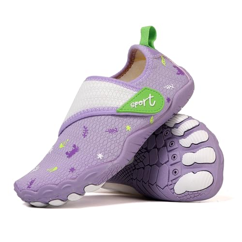 Girls Boys Water Shoes Kids Cute Beach Barefoot Aqua Socks Sports Hiking Fitness