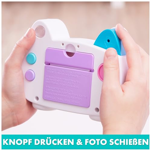 DREAMWORKS GABBY'S DOLLHOUSE - Spielzeug Katzen-Kamera mit 3 Fotomotiven, geeignet für Kinder ab 3 Jahren