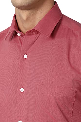 Image of Peter England Men's Printed Slim Fit Formal Shirt