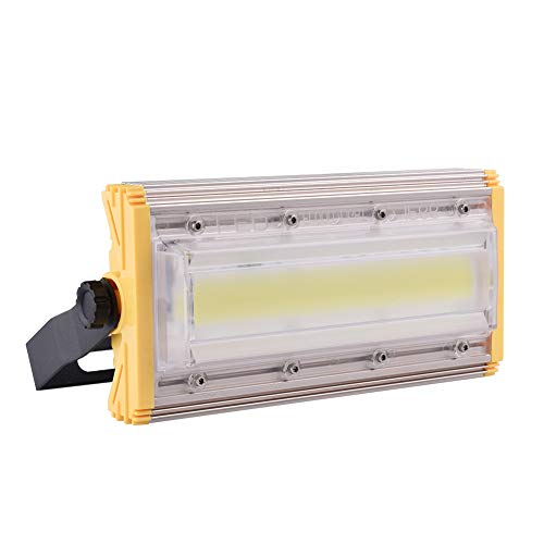 pingoGou 50W 100W 150W LED Proyectores al aire libre, brillante estupendo de la luz del trabajo, IP65 a prueba de agua (blanco frío, 50W)