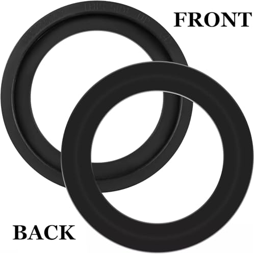 Image of RV Toilet Seal, 4 inch Flush Ball Seal Gasket 385311658 Replacement for Dometic 300 /310 /320, High-Grade Rubber Toilet Seal Parts Solve The Leakage Problem - 2 Pack