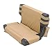 Smittybilt 5660224 G.E.A.R. Rear Seat Covers for 1976-2006 Jeep Wranglers, Coyote Tan