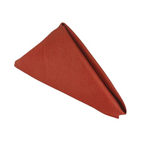 Craftbot 100% Cotton Indian Red Napkins Cover