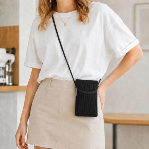 Image of Small Crossbody Women Cell Phone Purse Wallet Bag With Shoulder Strap