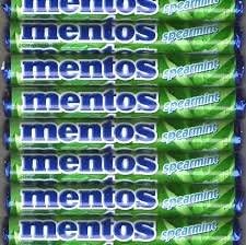 Mentos 10 Rolls of Spearmint Candy