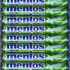 10 Rolls of Mentos Spearmint Candy