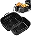 Produktbild 2 Stück Ninja Heißluftfritteuse Zubehör,Air Fryer Silikon Einsatz für Ninja Foodi Max Dual Zone Heißluftfritteuse AF400EU und AF300EU 7.6L-9.5L,Heißluftfritteuse Silikonform Airfryer Zubehör