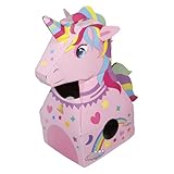 Assembler : les parents et les enfants se réunissent et des sentiments ensemble, stimulent , jeu de rôle en carton pour enfants, en carton portable