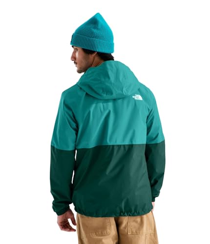 Image of THE NORTH FACE Men's Antora Rain Hoodie | Windproof & Waterproof With Adjustable Hood, Drawcord Hem
