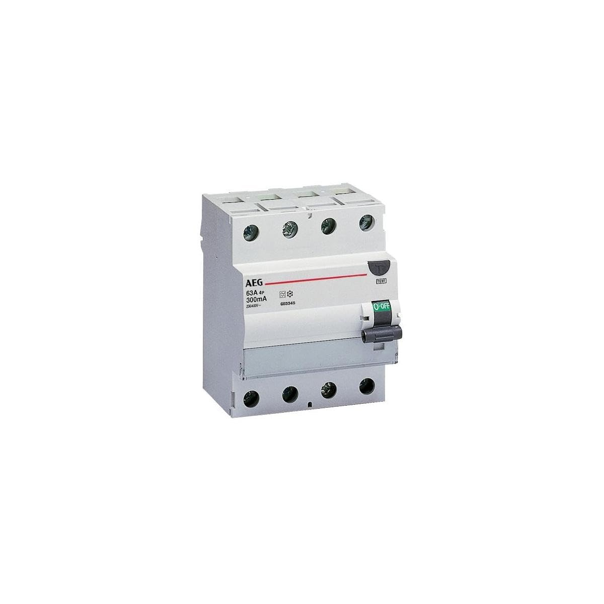 FI-Schalter 4P Typ A 40A 300mA 4TE AEG FP A 4 40/300