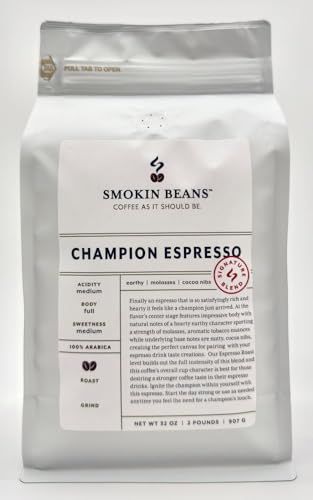 Smokin Beans Café Espresso en Grano 2 Lb miniatura 1