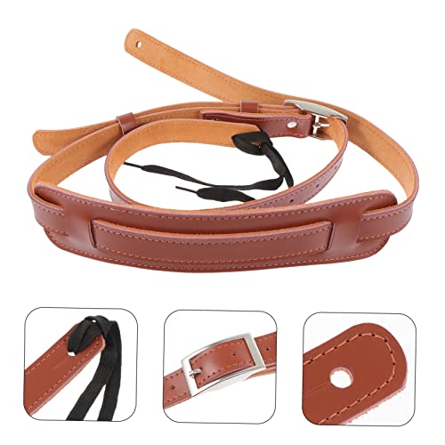 Sangle de guitare de vache Abaodam réglable pour basse lavable - 7