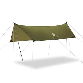 Amazon | 【頂点看板】【テント色：グリーン】ヘキサタープ